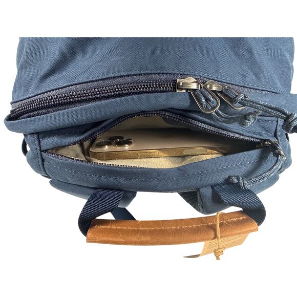 fjällräven övik backpack 20 l dark navy Fjallraven Raven 20L Backpack Övik F23344 Navy Blue Laptop Ready 12 Pockets